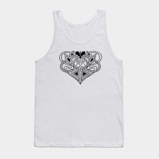 Medieval Celtic Heart Tank Top